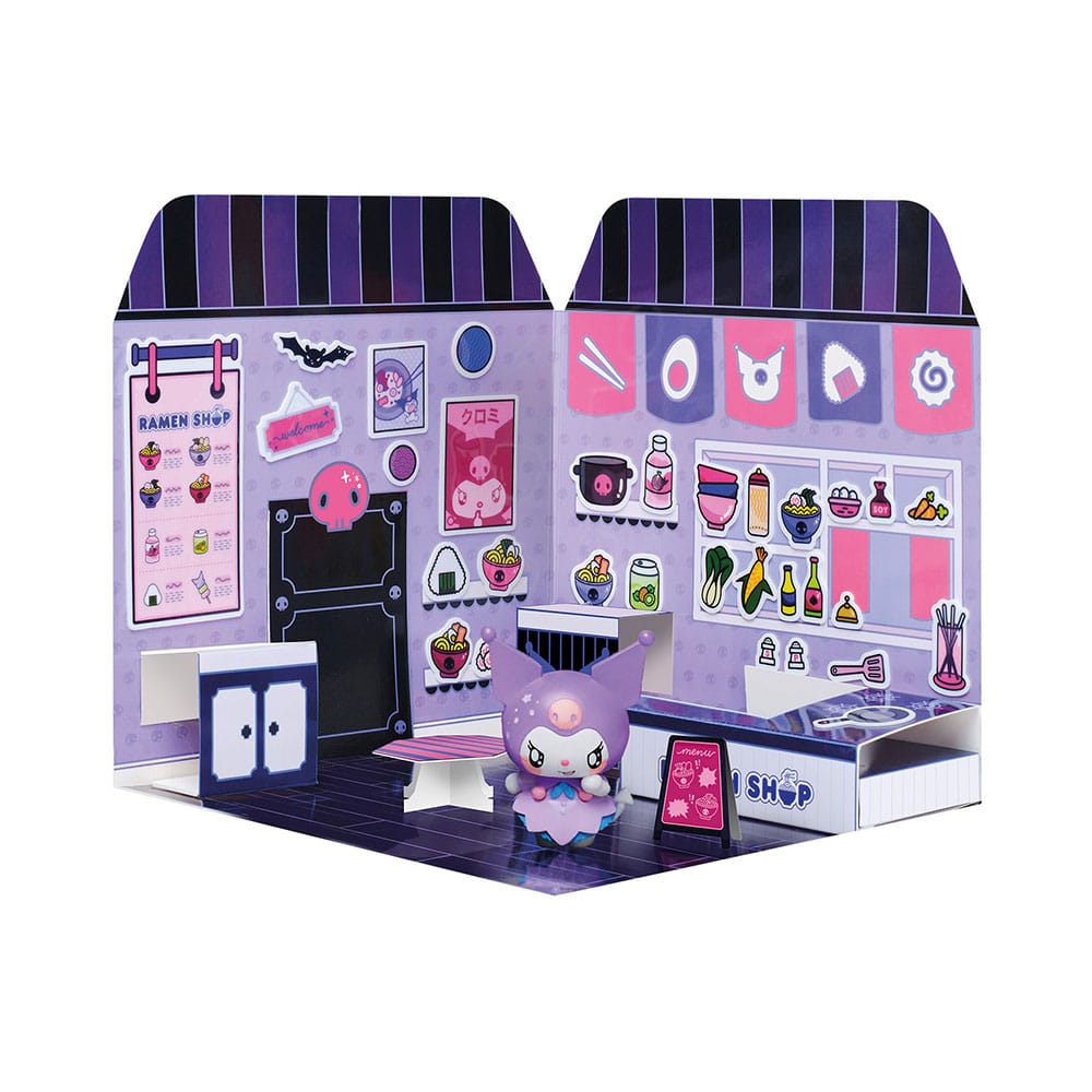 Hello Kitty and Friends Minifigur Sticker House Kuromi Ramen Shop