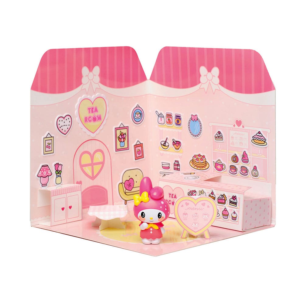Hello Kitty and Friends Minifigur Sticker House My Melody Tea Room
