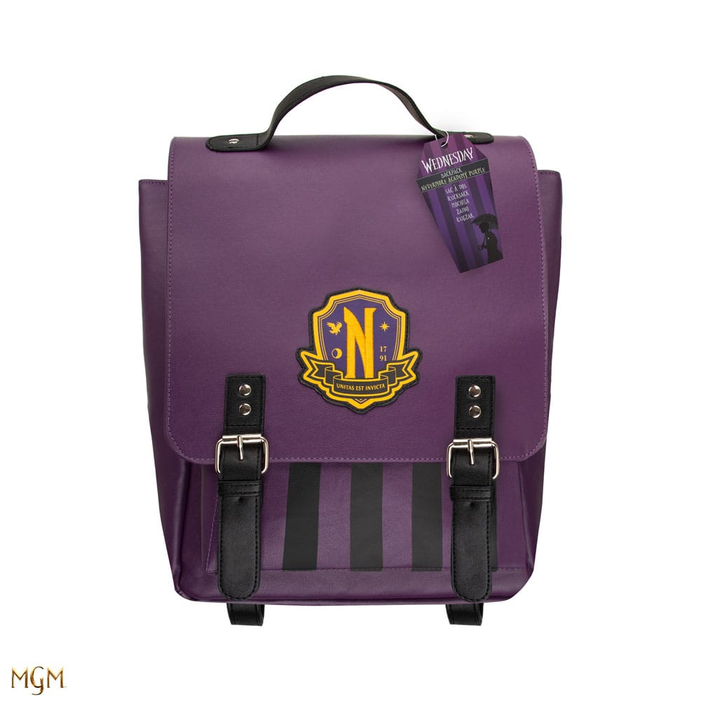 Wednesday Rucksack Nevermore Academy Purple