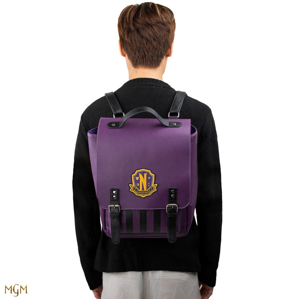 Wednesday Rucksack Nevermore Academy Purple