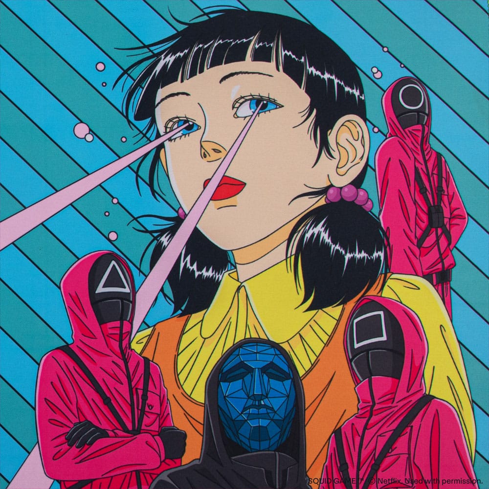 Squid Game Schreibtischunterlage Young-Hee