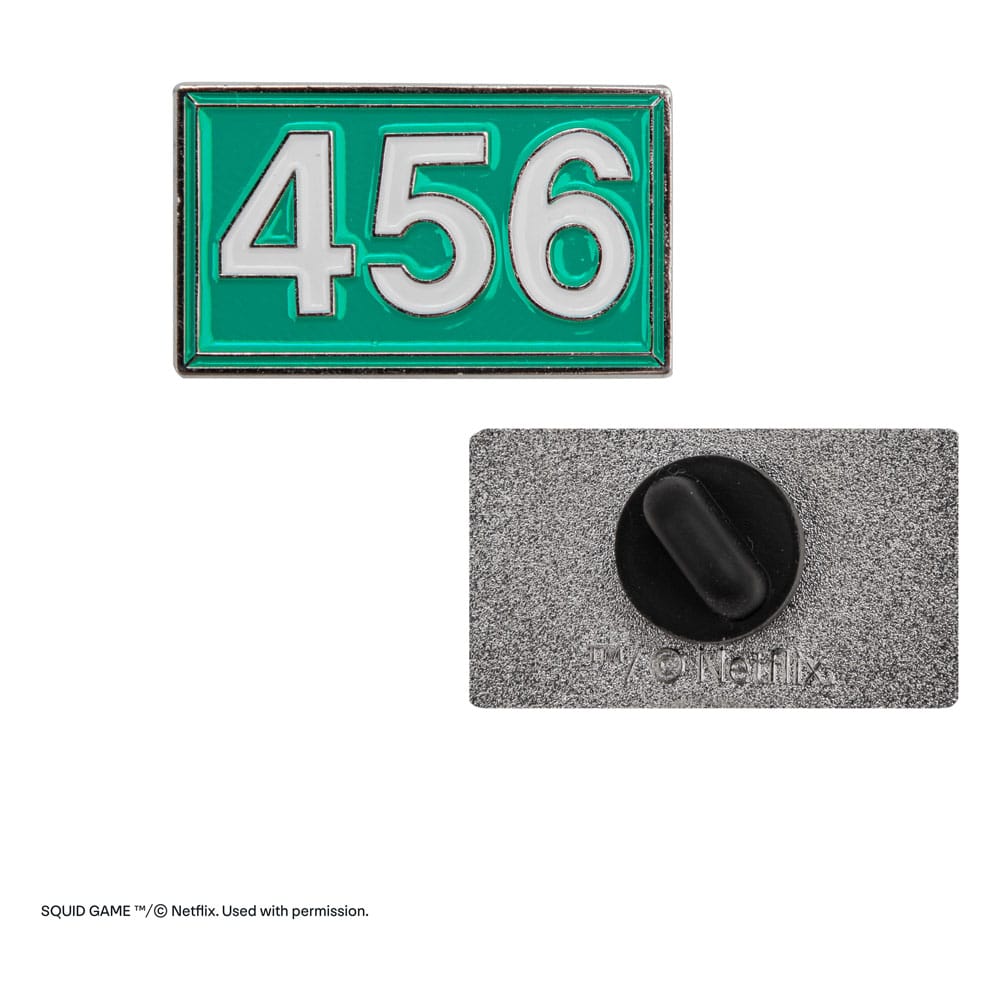 Squid Game Ansteck-Pins 2er-Pack Squid Game & Player 456