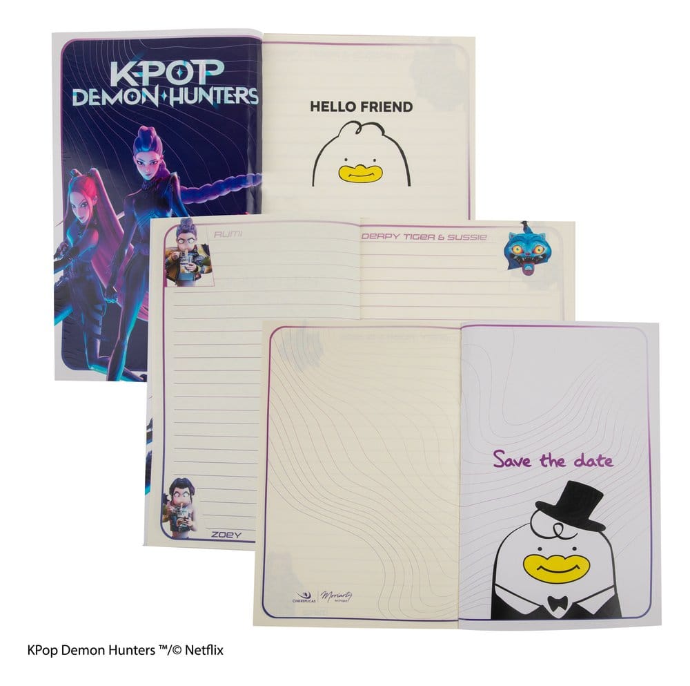 KPop Demon Hunters Notizbuch HUNTR/X