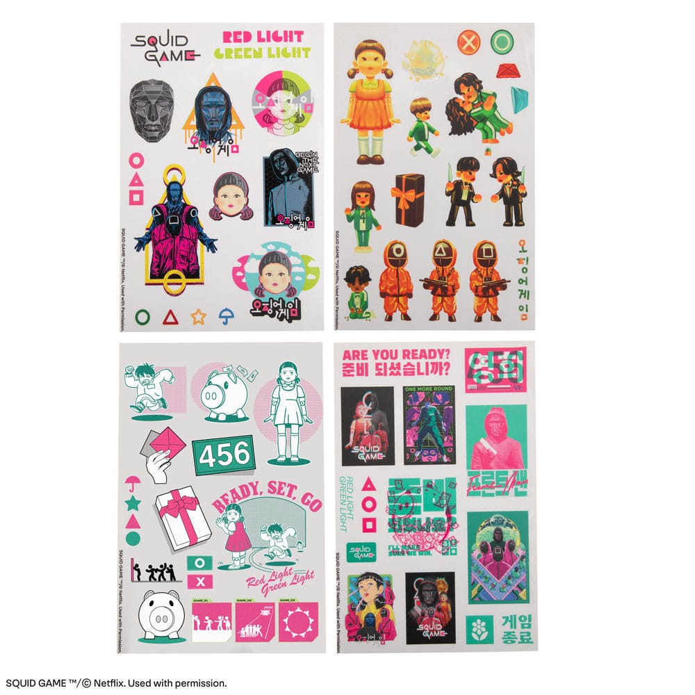 Squid Game Sticker Pack