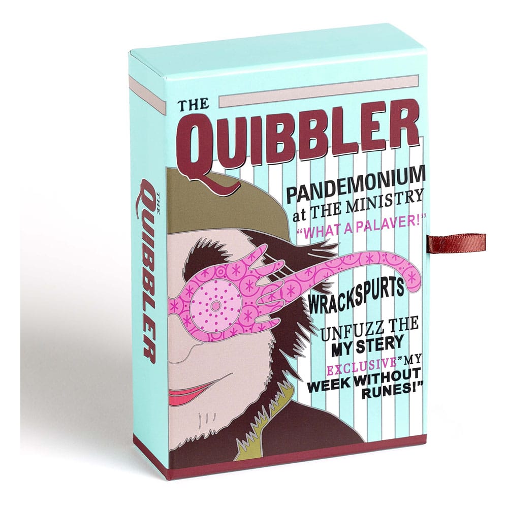 Harry Potter: Quibbler Luna-Perlenkette mit Korkanhänger und Rettich-Ohrringe Geschenkset