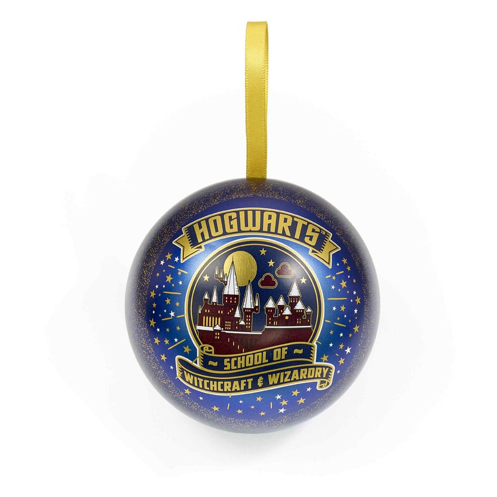 Harry Potter Christbaumschmuck mit Halskette Hogwarts School of Witchcraft and Wizardry