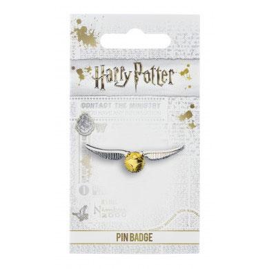 Harry Potter Ansteck-Button Goldener Schnatz