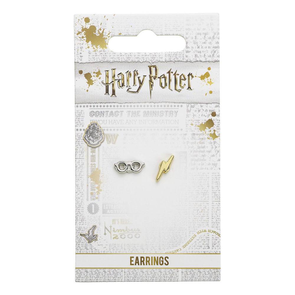 Harry Potter Ohrringe Blitz & Brille