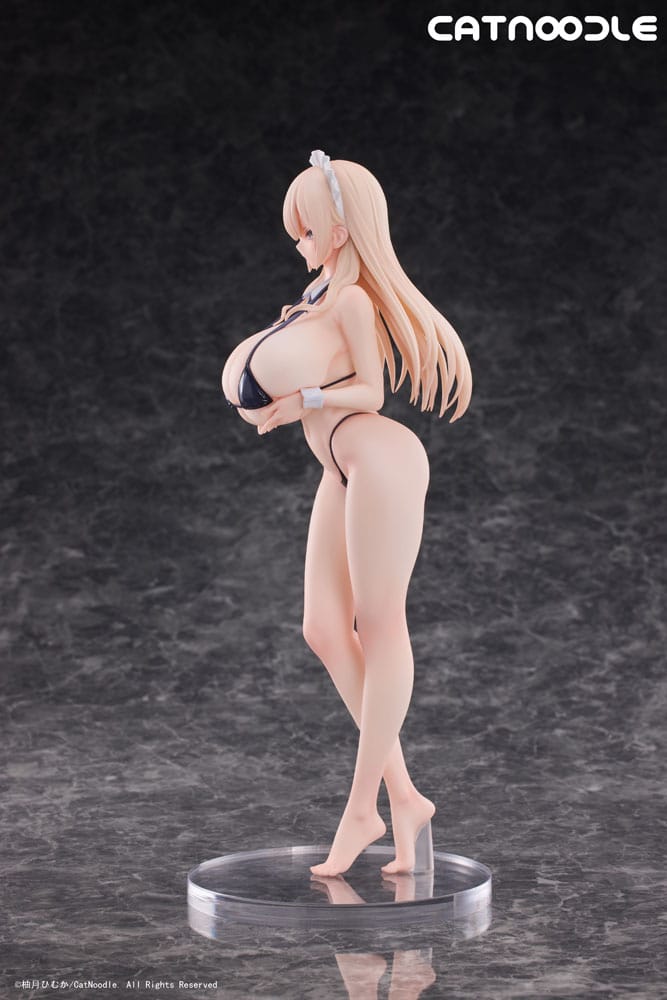 Original Character PVC Statue 1/6 Dosukebe Bikini wo Kitekureru Juujun na Maid-san Illustration by Himuka Yuzuki 27 cm