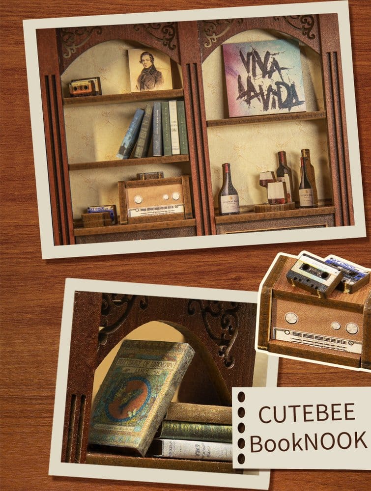 Book Nook The Secret Rhythm 23 x 11 cm