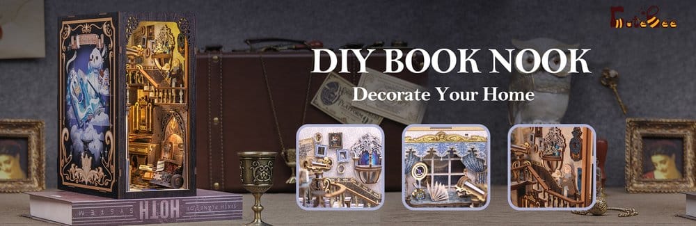 Book Nook Nebula Common Room 23 x 11 cm