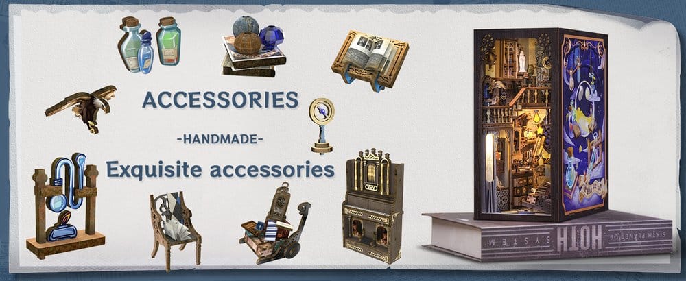 Book Nook Nebula Common Room 23 x 11 cm