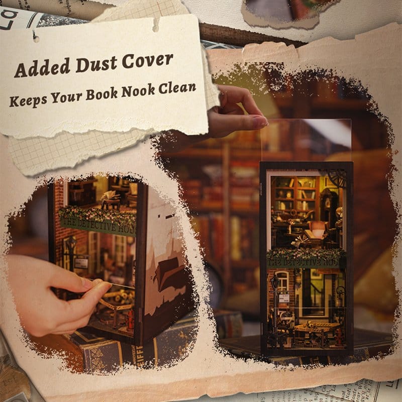 Book Nook Rose Detective Agency 23 x 11 cm