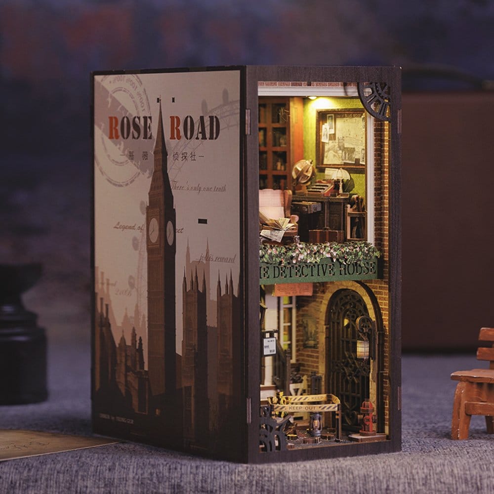 Book Nook Rose Detective Agency 23 x 11 cm