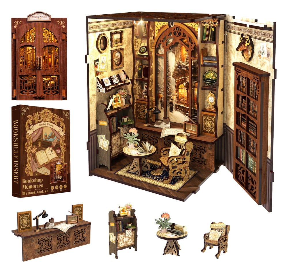 Book Nook Bookshop Memories 17 x 10 cm