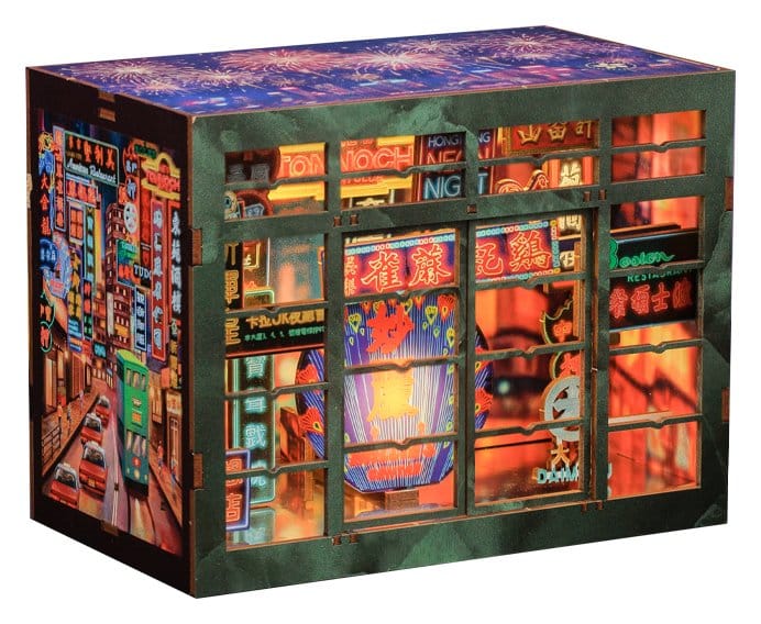 Book Nook Hong Kong Neon Light 13 x 17 cm