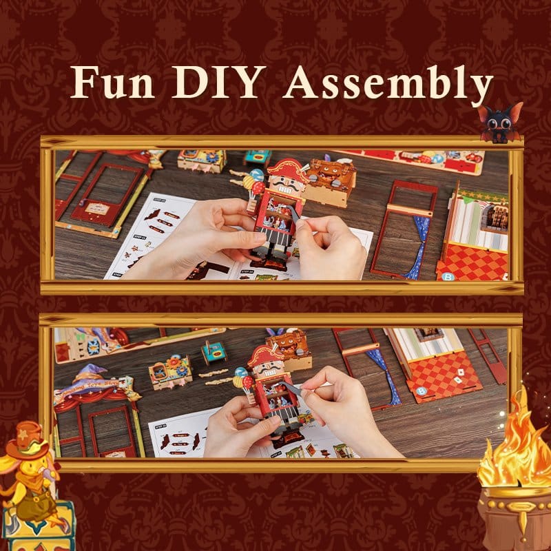 Book Nook Amazing Toy Store 17 x 12 cm