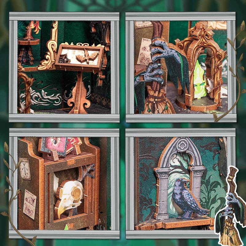 Book Nook The Darkness Herbarium 17 x 12 cm