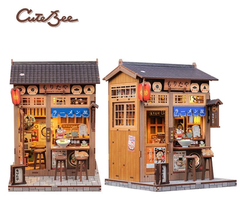 Miniature House Model Kit Morita-Ya 21 x 16 cm