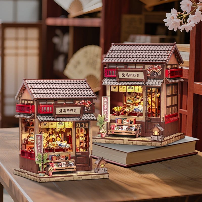 Miniature House Model Kit Tsukino Eogi-dou 19 x 14 cm