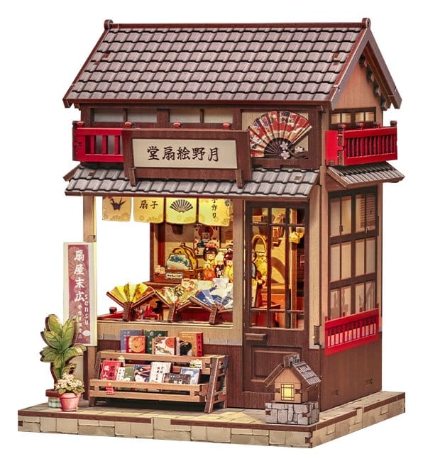 Miniature House Model Kit Tsukino Eogi-dou 19 x 14 cm