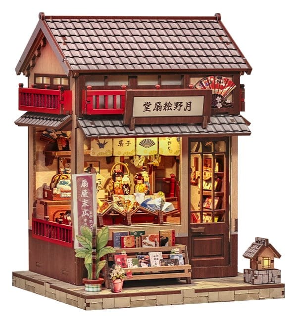 Miniature House Model Kit Tsukino Eogi-dou 19 x 14 cm