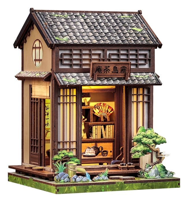 Miniature House Model Kit Kirishima Cha-an 19 x 14 cm