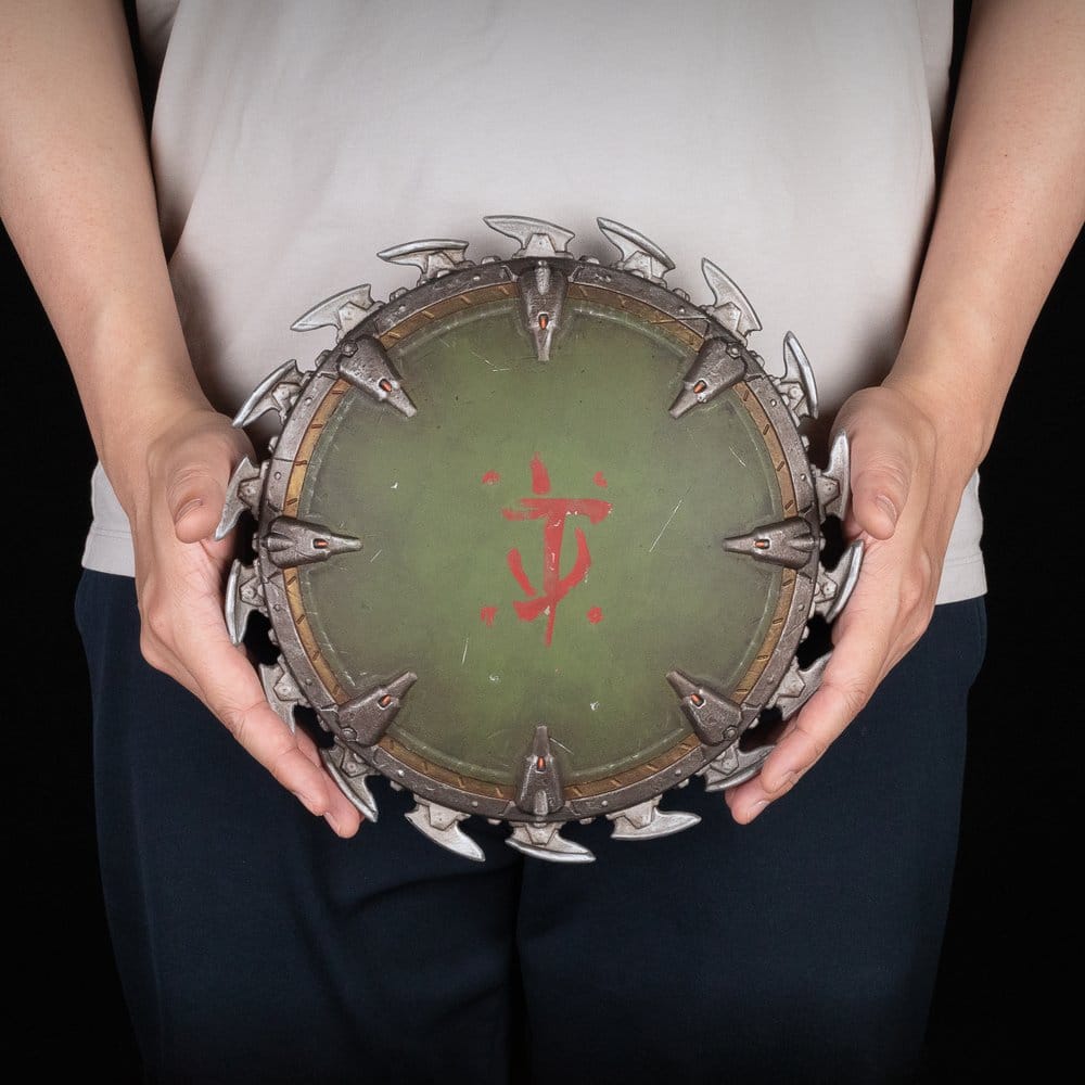 Doom: The Dark Ages Wand-Skulptur Shield Saw 25 x 25 cm