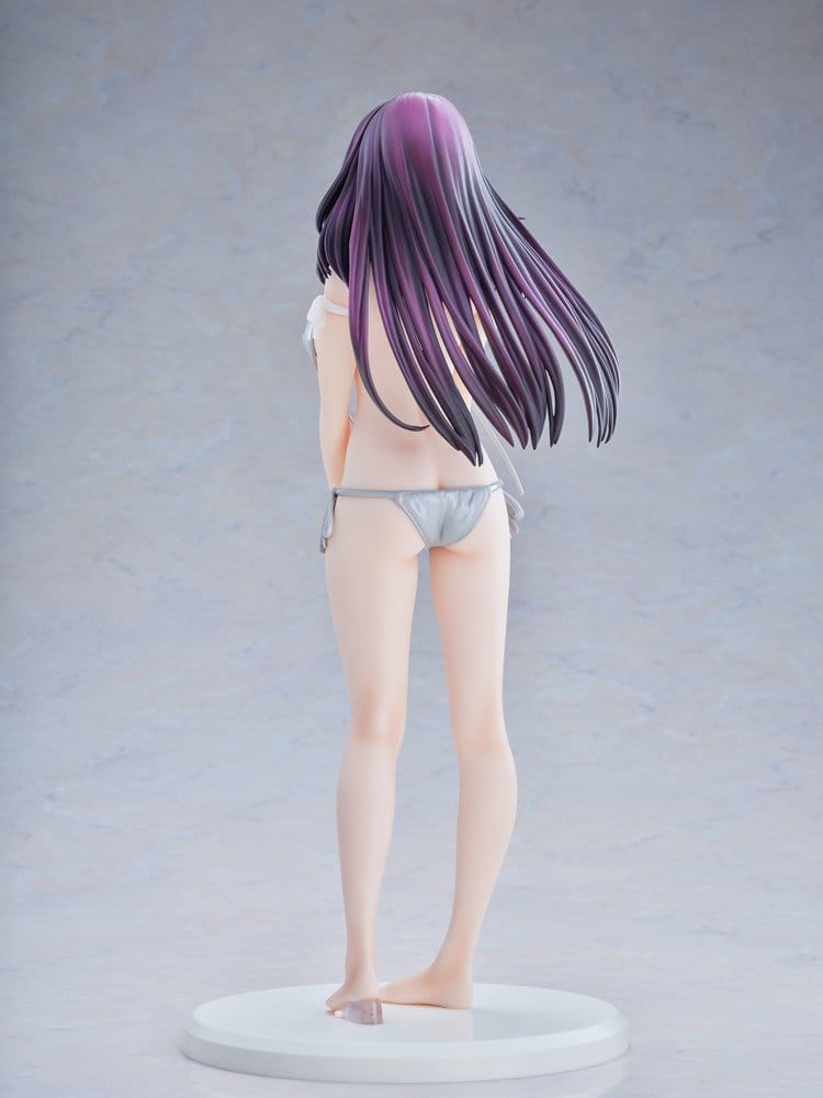 Original Model Statue 1/5 Tomoe Sakura Swimsuit Black Hair Ver. Illustration by Toshi Tsutakaze 32 cm