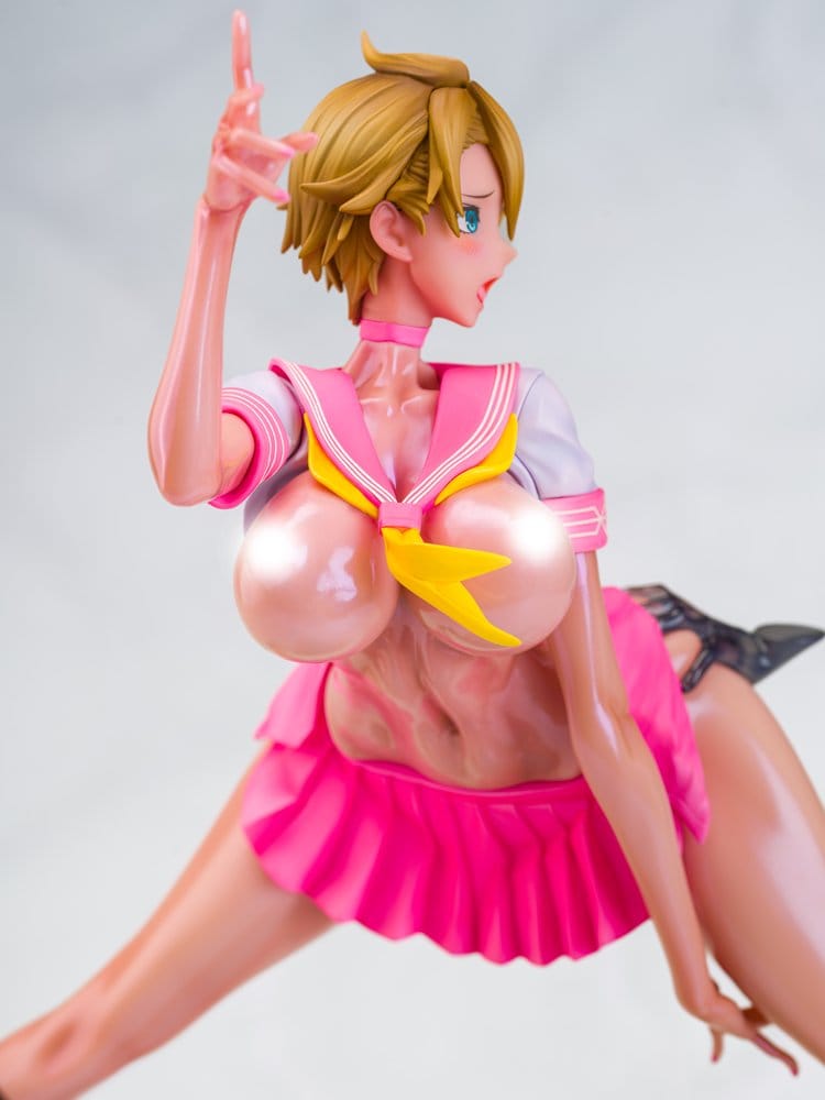 Original Character Mahou Shoujo Series Statue 1/6 Rui Asuka Pink Summer Sailor Ver. Illustration by Raita 29 cm
