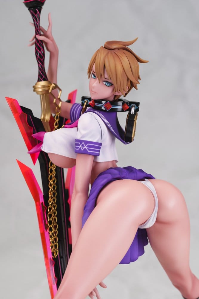 Original Character Mahou Shoujo Series Statue 1/6 Rui Asuka Summer Sailor Uniform Ver. Illustration by Raita 29 cm