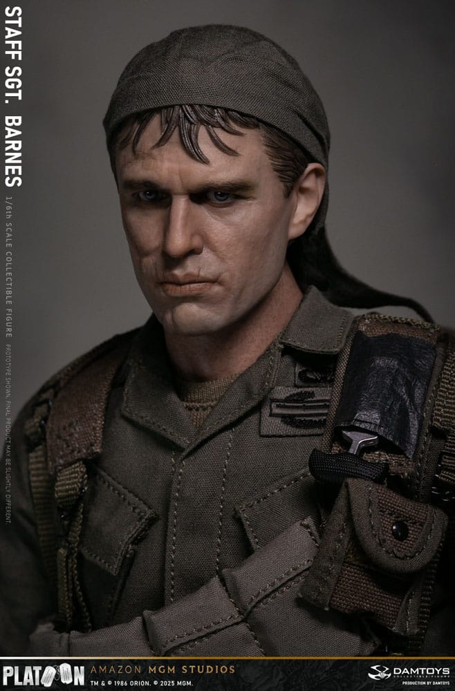 Platoon Actionfigur 1/6 Staff Sergeant Barnes 30 cm