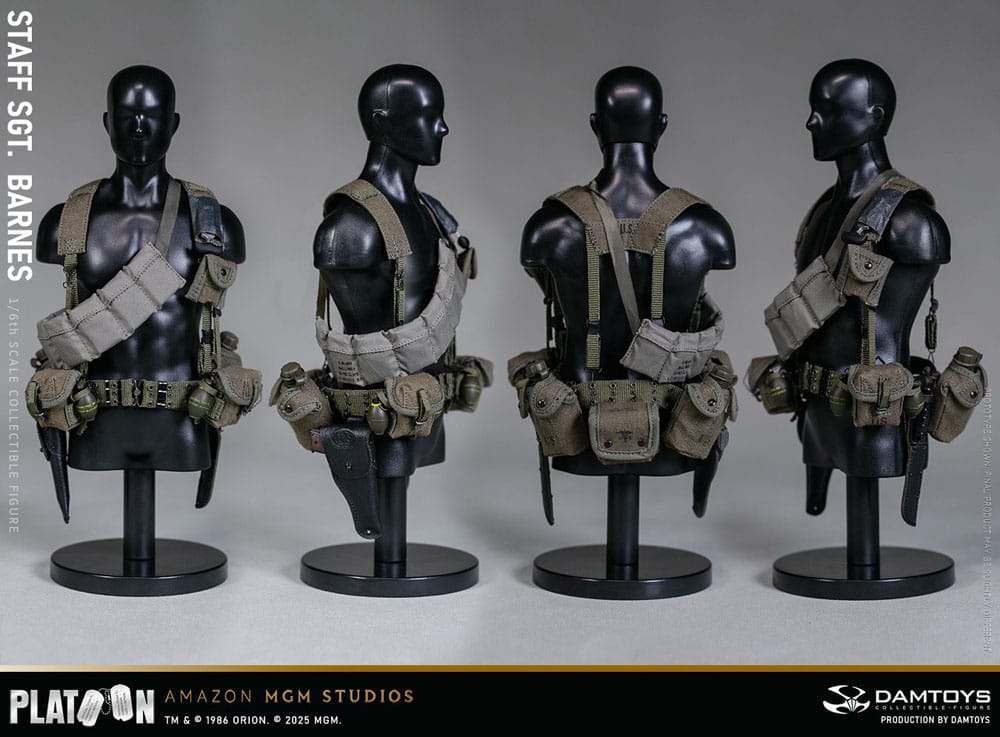 Platoon Actionfigur 1/6 Staff Sergeant Barnes 30 cm