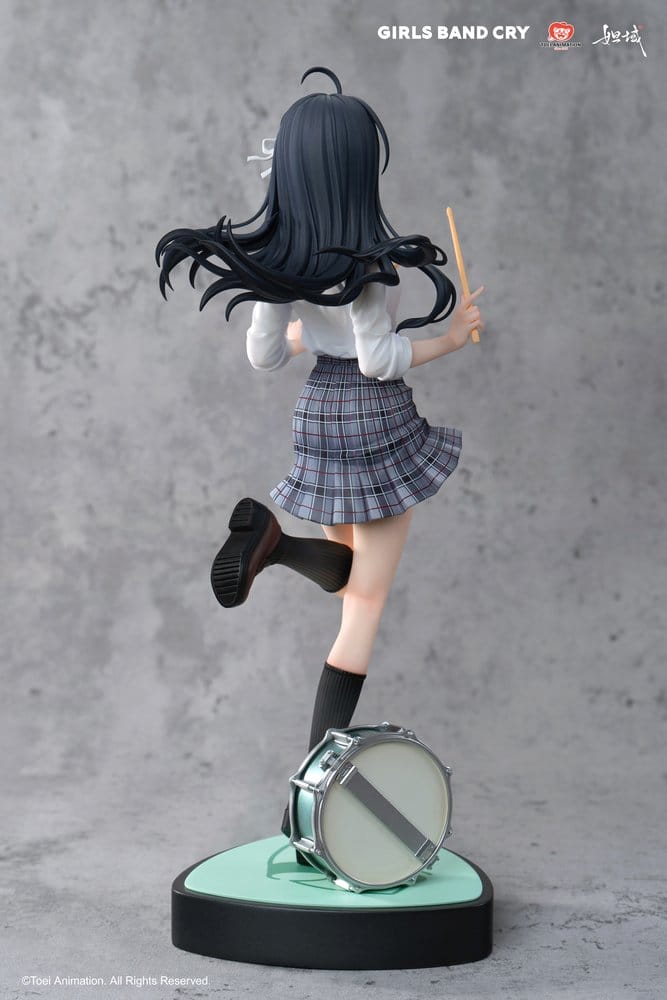 Girls Band Cry Natsu wo Mankitsu shite Sakebe Series No. 2 PVC Statue 1/7 Subaru Awa 26 cm