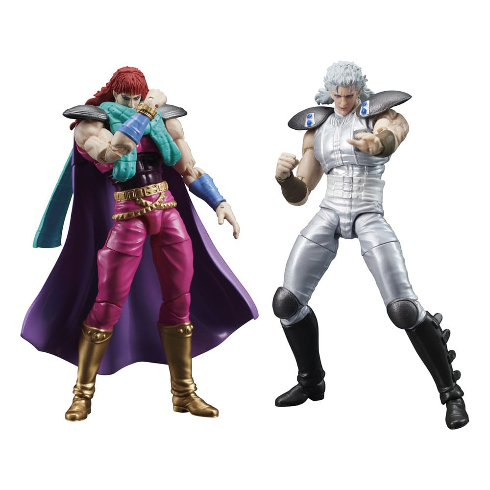 Fist of the North Star Digaction Actionfiguren Set Juda & Rei 8 cm