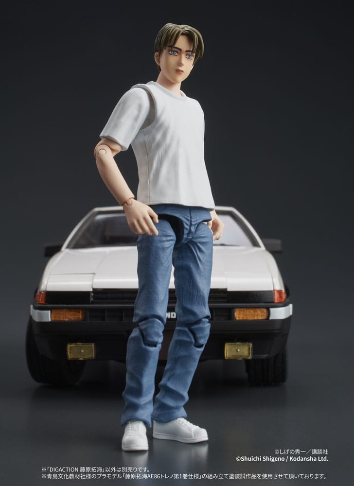 Initial D Digaction Actionfigur Takumi Fujiwara 7 cm