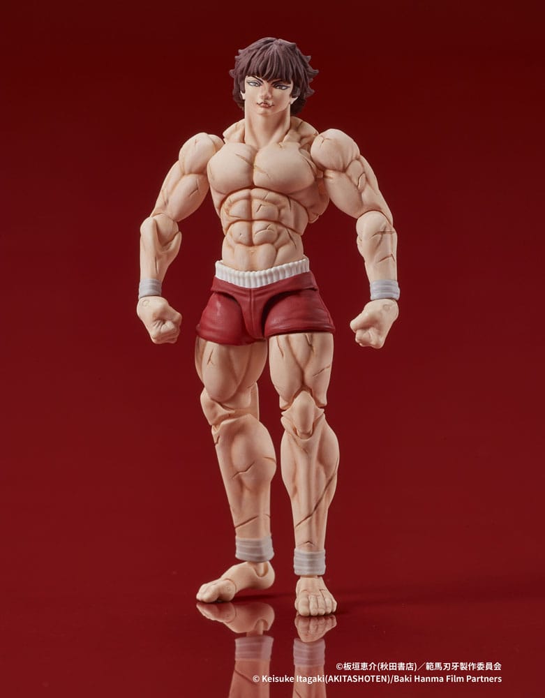 Baki Hanma Digaction Actionfigur Baki Hanma 7 cm