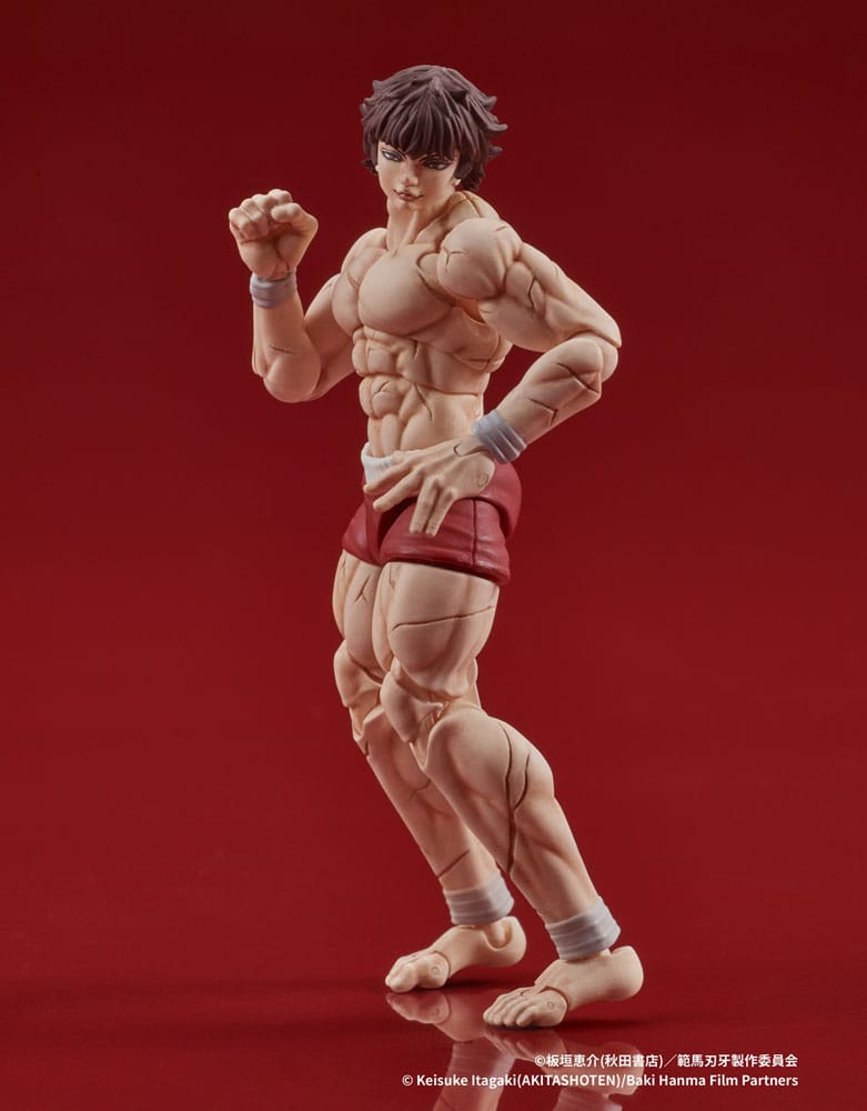 Baki Hanma Digaction Actionfigur Baki Hanma 7 cm
