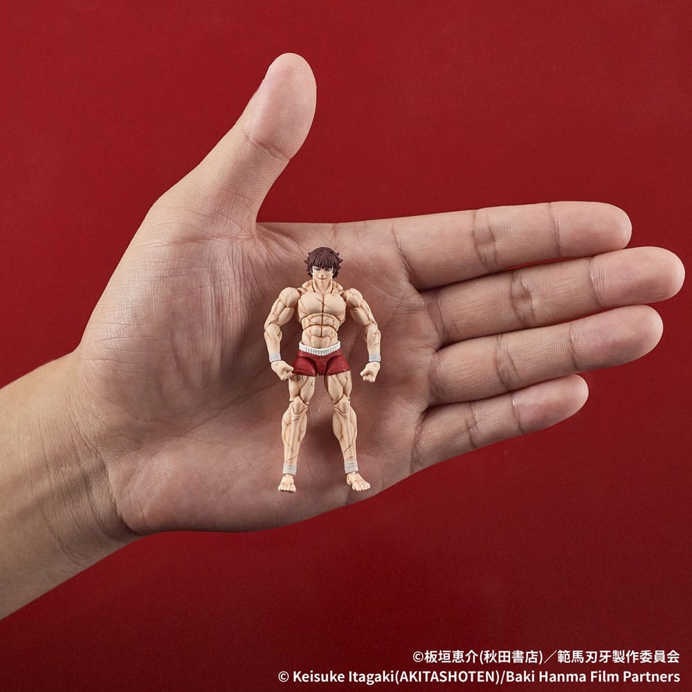 Baki Hanma Digaction Actionfigur Baki Hanma 7 cm