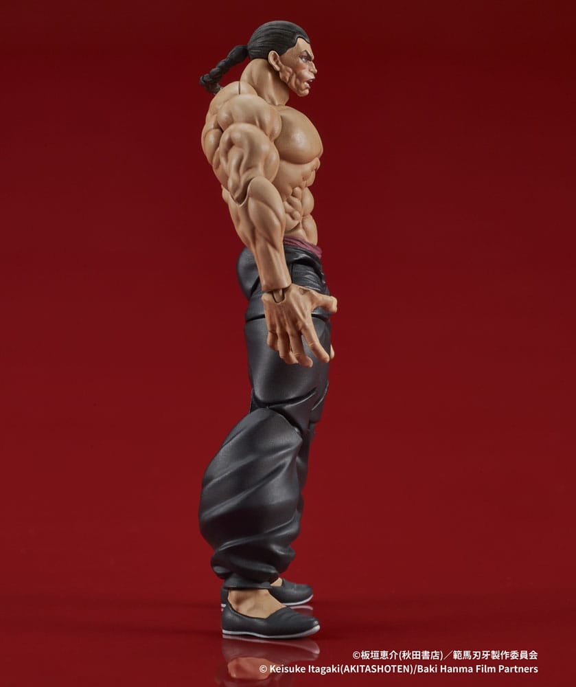 Baki Hanma Digaction Actionfigur Retsu Kaioh 7 cm