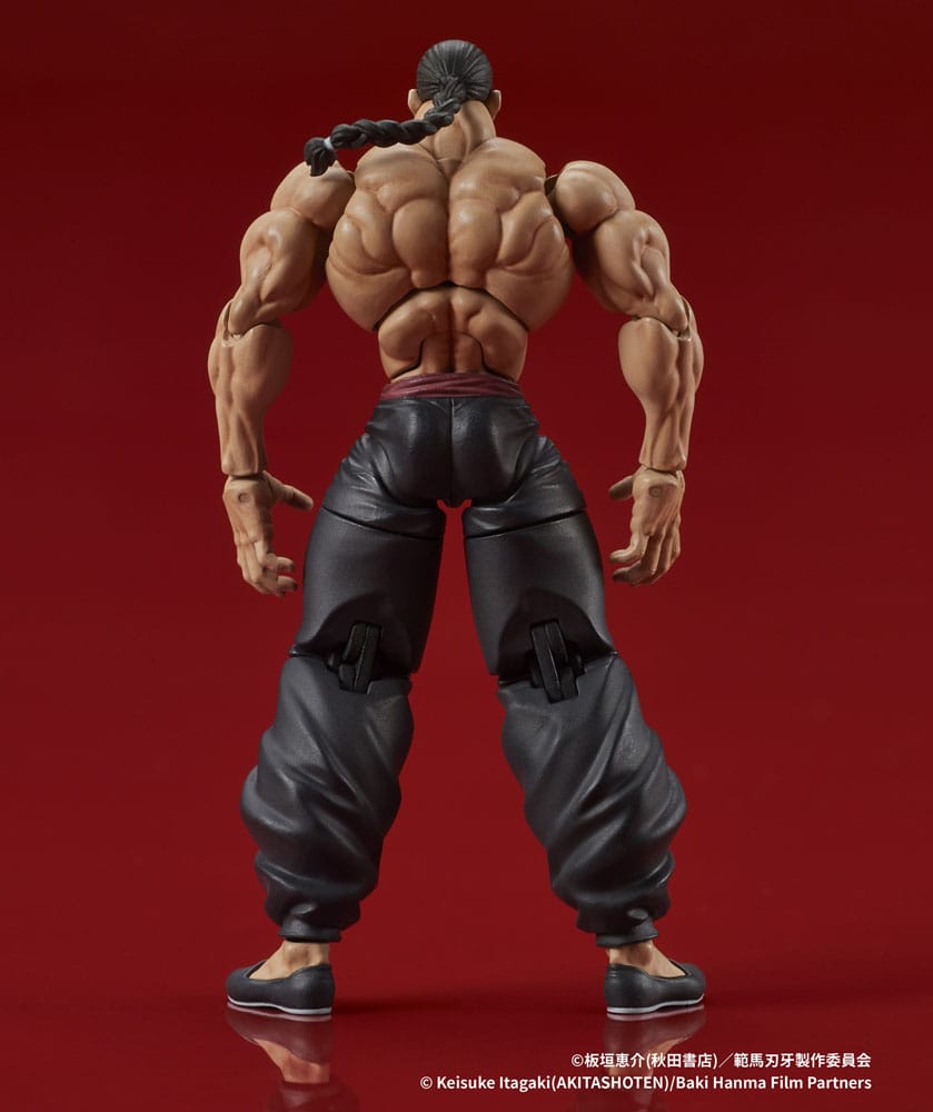Baki Hanma Digaction Actionfigur Retsu Kaioh 7 cm