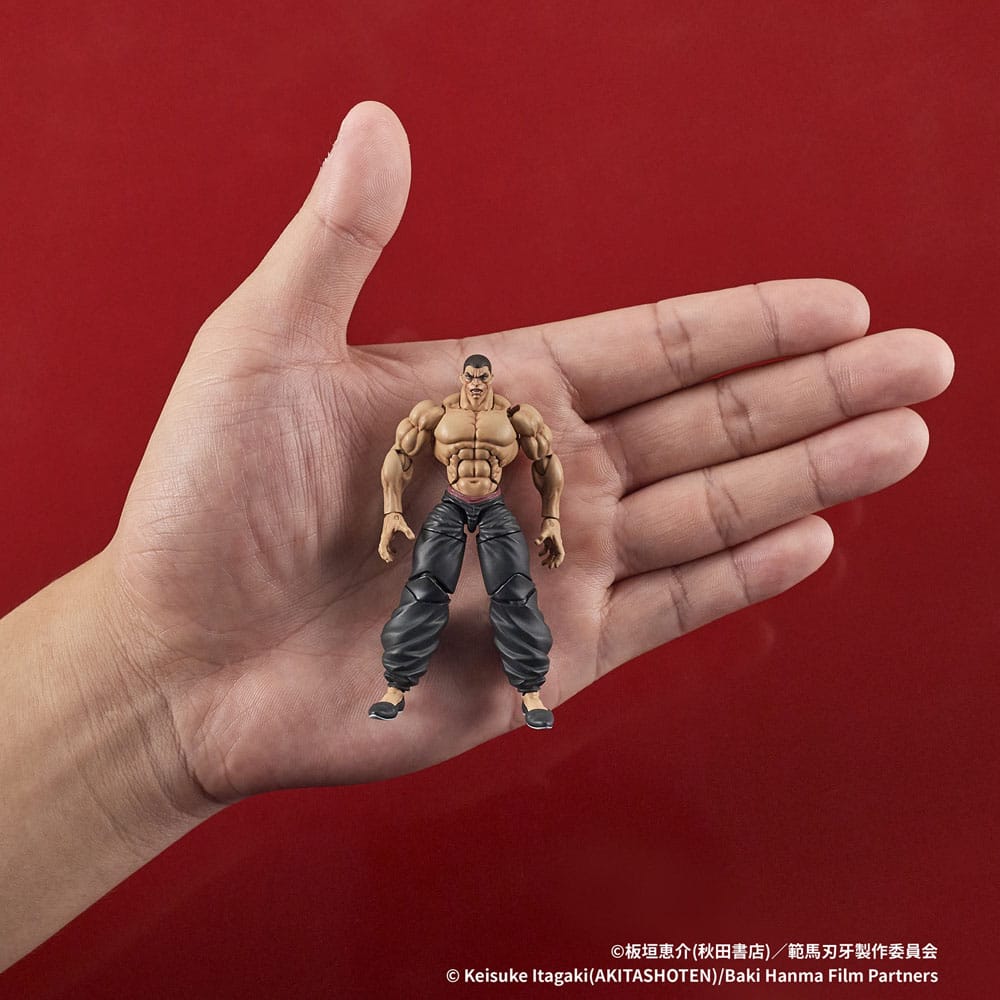 Baki Hanma Digaction Actionfigur Retsu Kaioh 7 cm