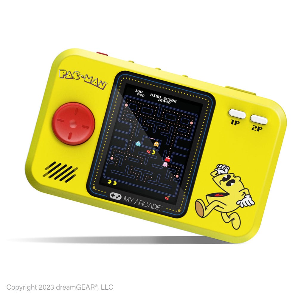 Pac-Man tragbare Spielkonsole Pocket Player Pro