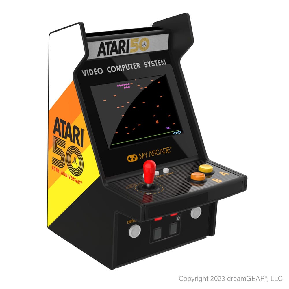 Atari tragbare Spielkonsole Retro Arcade Micro Player Pro