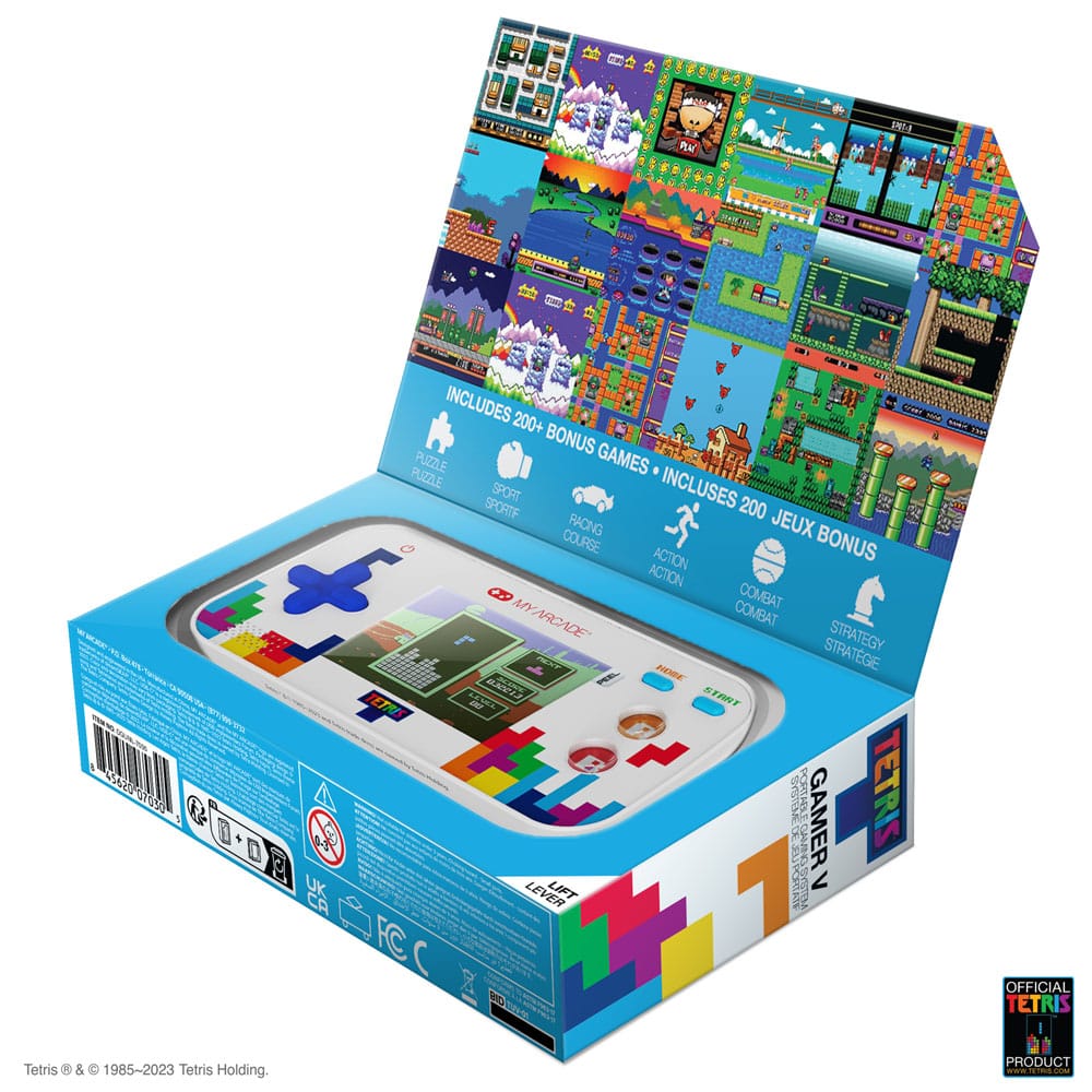 Tetris tragbare Video Spielkonsole Gamer V