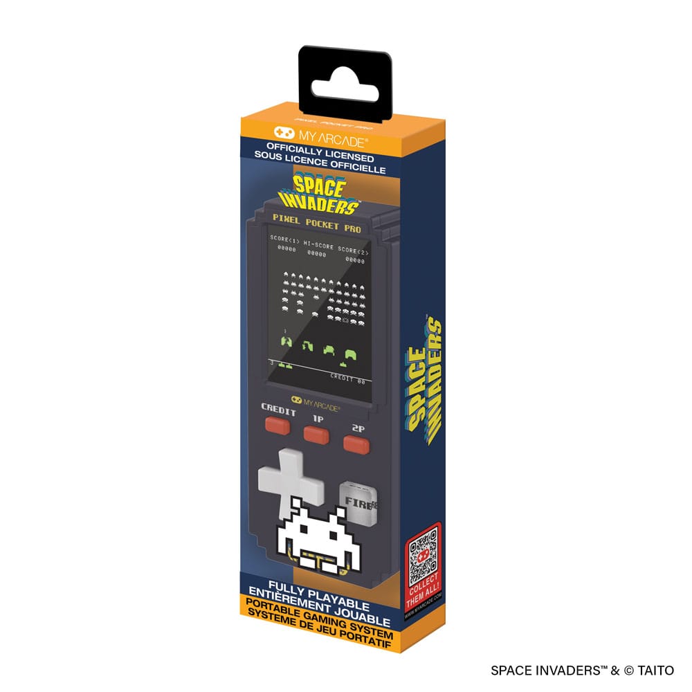 Space Invaders tragbare Spielkonsole Pixel Pocket Pro