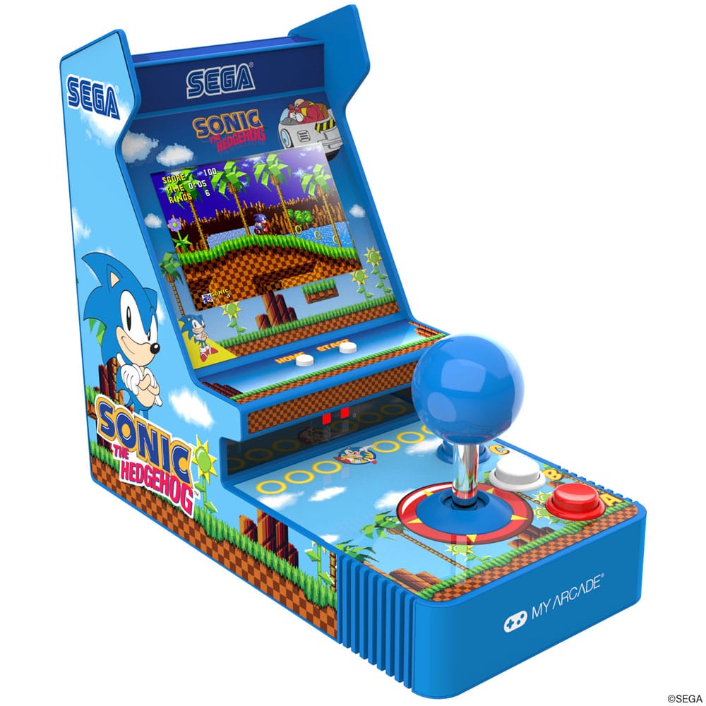 Sonic The Hedgehog tragbare Spielkonsole Retro Arcade Joystick Player