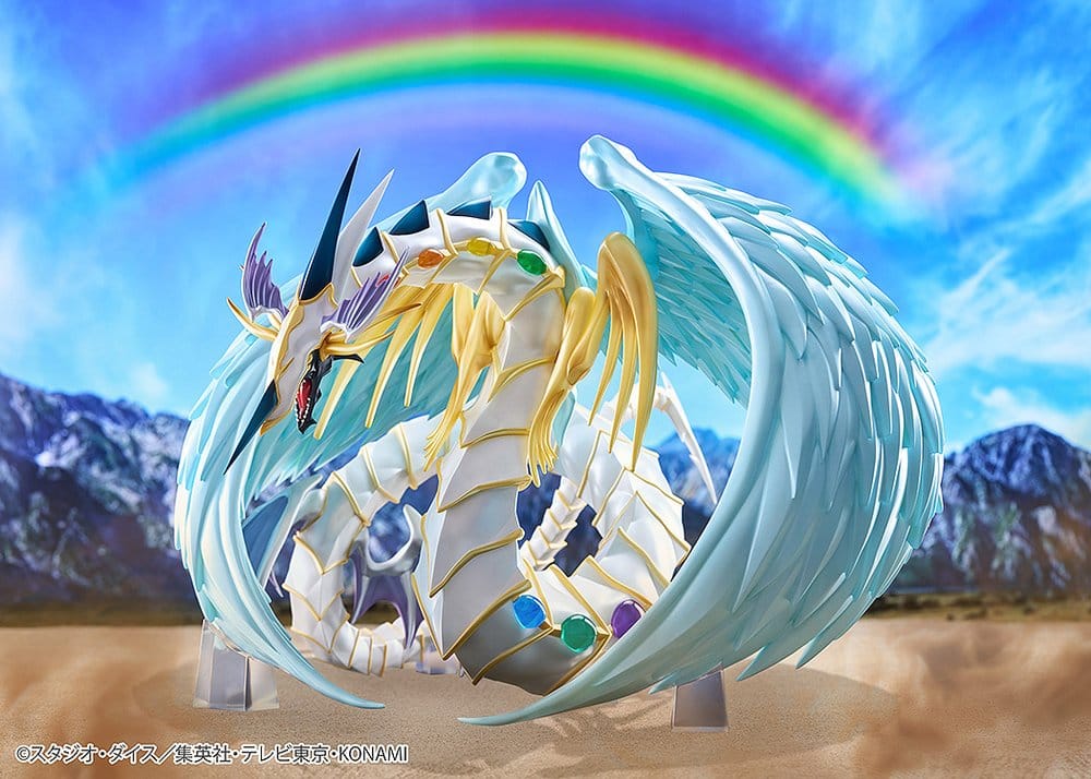 Yu-Gi-Oh! GX PVC Figur Rainbow Dragon 28 cm