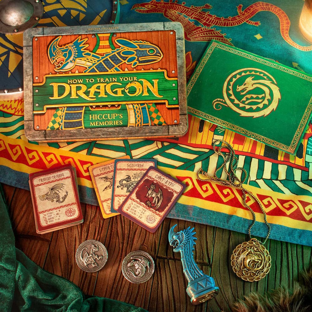 Drachenzähmen leicht gemacht Geschenkbox Hiccup´s Memories Kit