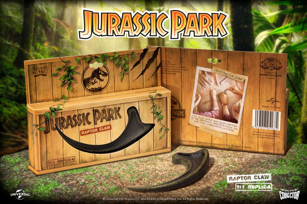 Jurassic Park Replik 1/1 Velociraptor Kralle